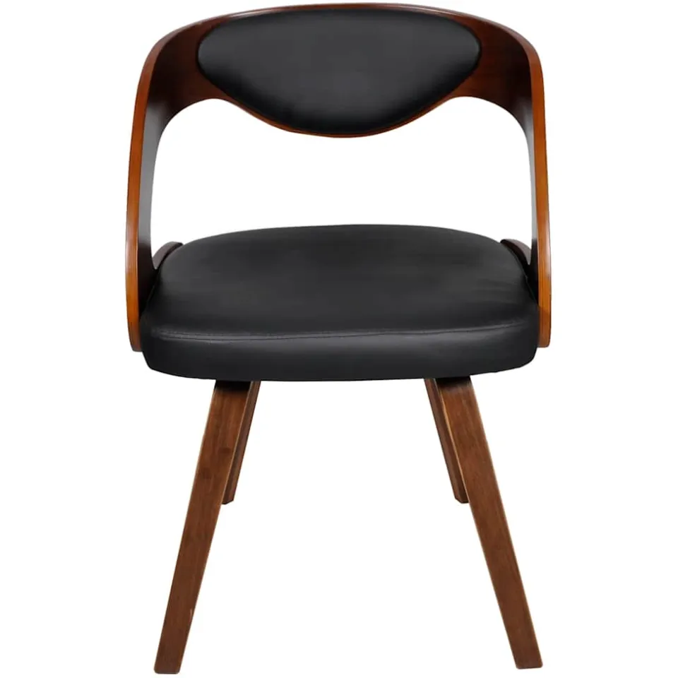 vidaXL Eetkamerstoelen 6 st kunstleer bruin