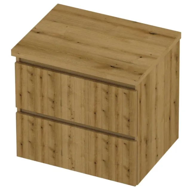 Proline Deck Badmeubelset Symmetrisch Gefreesd 60x46x55 cm Urban Oak Eiken
