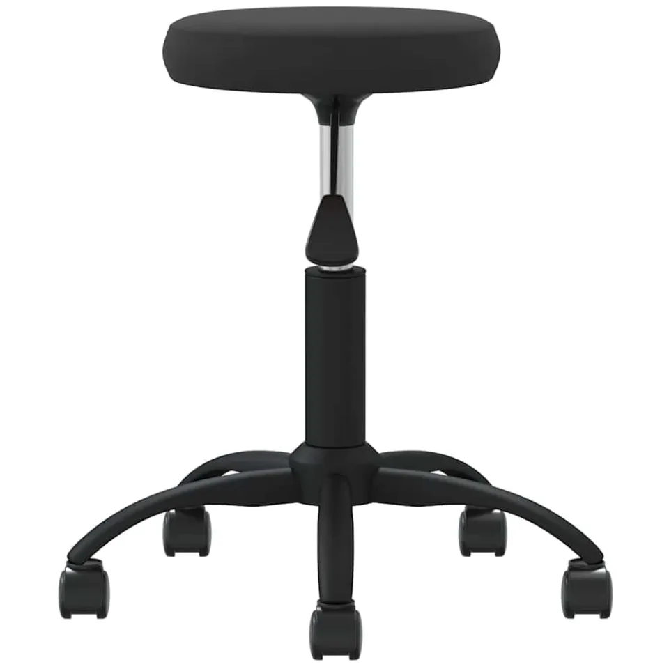 vidaXL Eetkamerstoel fluweel zwart, foto 3