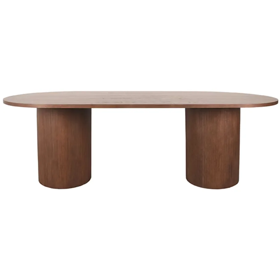 LABEL51 Oliva ovale eettafel walnoot, foto 2