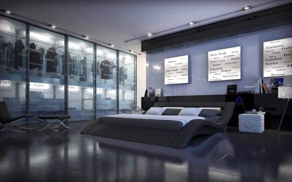 bed Dario zwart, foto 3