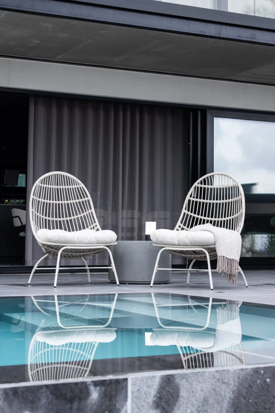 Nohr Shariece outdoor loungestoel beige, foto 3