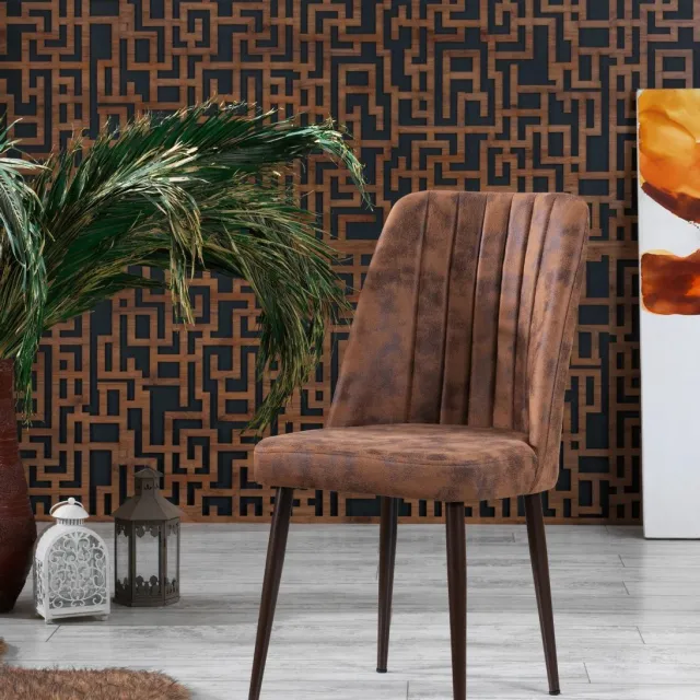 Swiss Homess Swiss Homes® | Velvet Eetkamerstoelen Beige / Zwart - Set van 4 | Beige / Zwart - Fluweel - Velvet stoel - Eetkamerstoel - Kuipstoel - Woonkamerstoelen