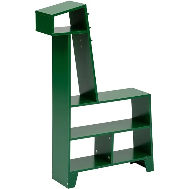 Atmosphera for kids Boekenkast - Dinosaurus boekenplank DINO, hoogte 100 cm Groen