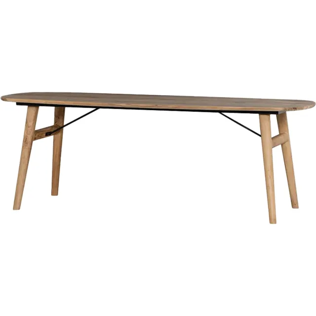 Tower Living Aura Dining table Danish oval 160x90x76 - nature Naturel