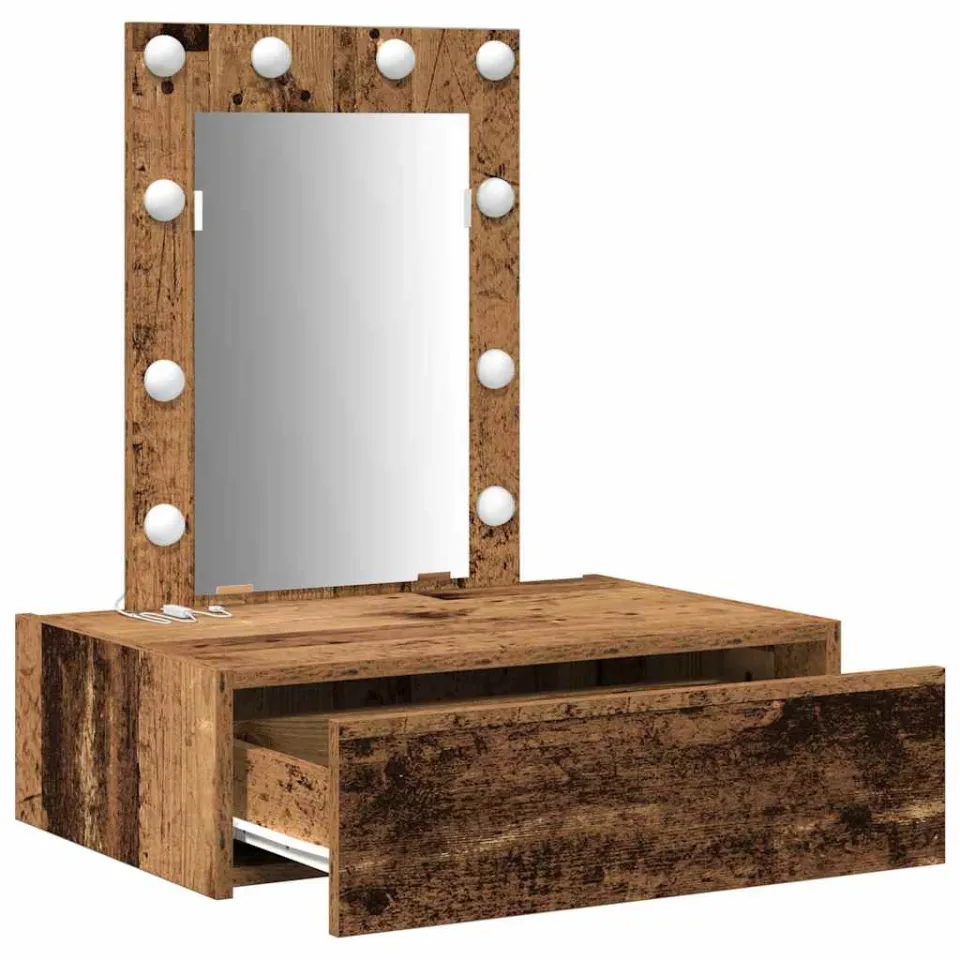 vidaXL Plafondtafel Bruin 60 x 40 x 70 cm Bewerkt hout, foto 3