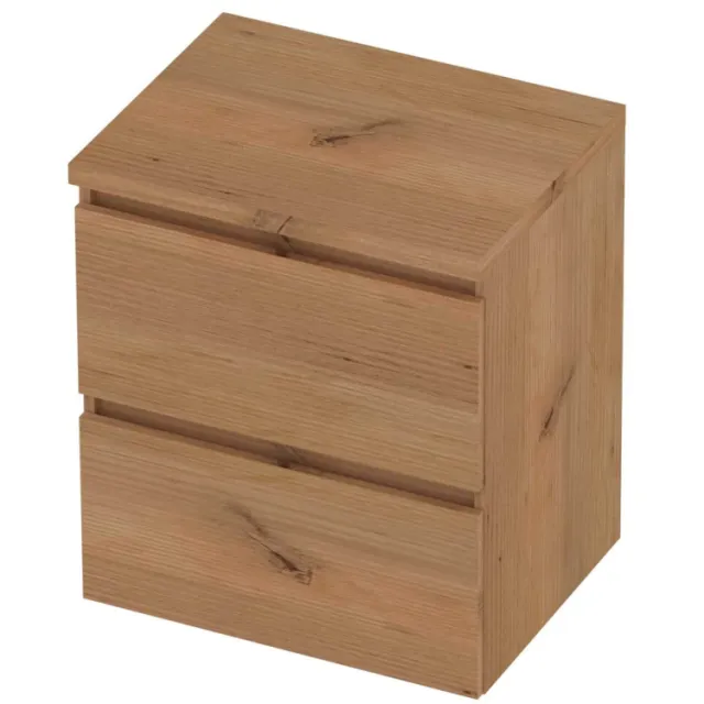 Basic-Line Deck 46 Badmeubelset Greeploos 60x46x66 cm Whisky Oak Eiken