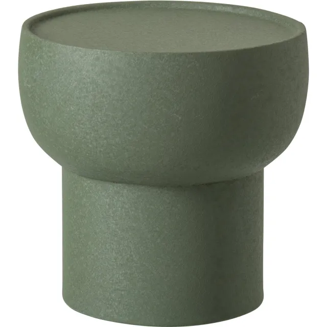 J-Line Bijzettafel - metaal - olijfgroen
