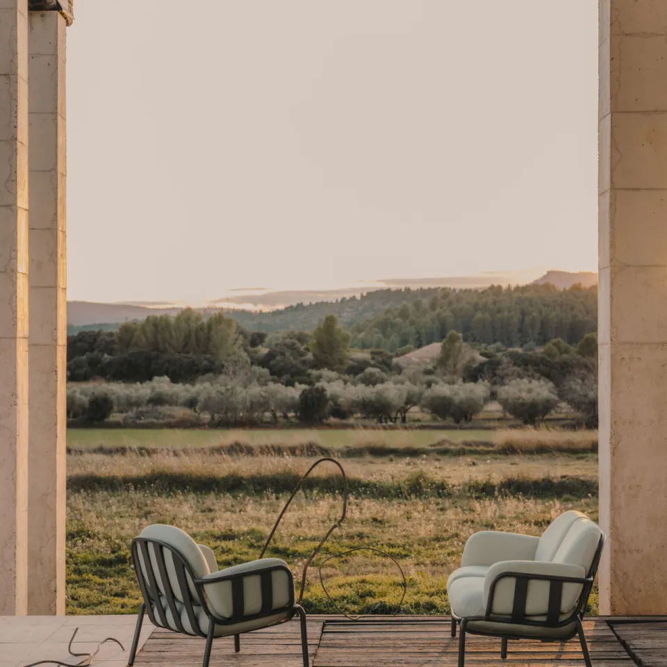 Kave Home Joncols outdoor fauteuil beige, foto 6