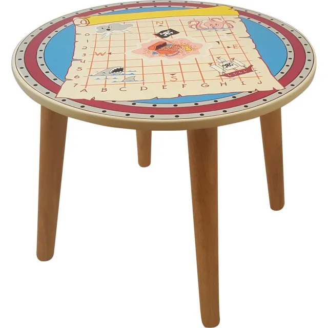 Playwood Houten tafel piraat - houten kindertafel Multi colour