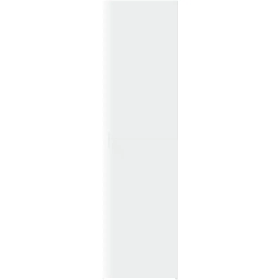 vidaXL Hoge kast 50x42,5x185 cm bewerkt hout wit, foto 3
