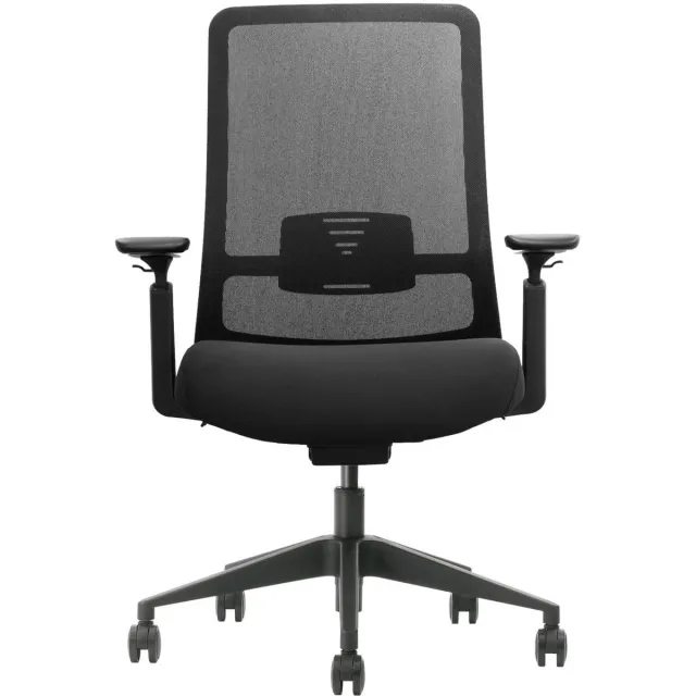 Ergostoelonline.nl Bureaustoel Berlijn – Ergonomische Kantoorstoel (EN-1335) – Synchroonmechanisme – 3D Armleuningen – 5 Jaar Garantie Zwart