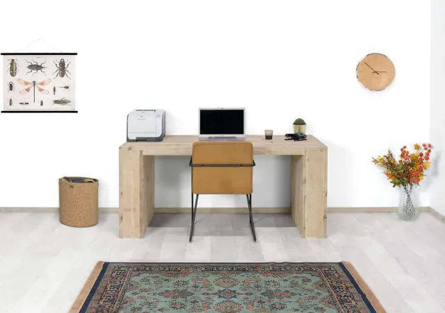 NordXL Steigerhouten robuust bureau Florida