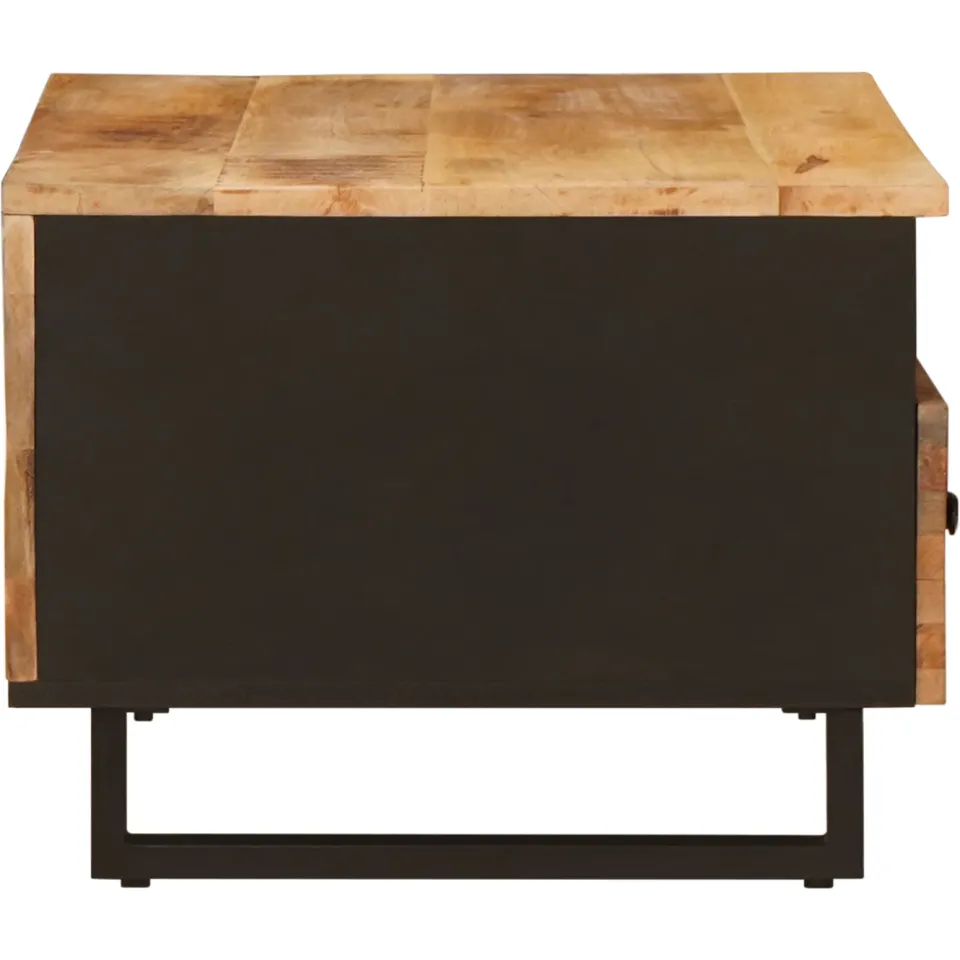 vidaXL Salontafel Bruin 80 x 54 x 40 cm Massief Mango Hout, foto 4