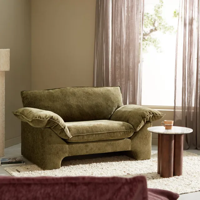NOUS Living Woodstock loveseat groen, foto 2