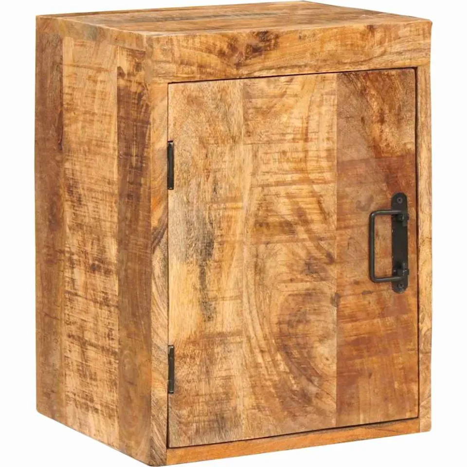 vidaXL Nachtkastje 2 st Bruin 35 x 33 x 48 cm Massief Mango Hout, foto 4