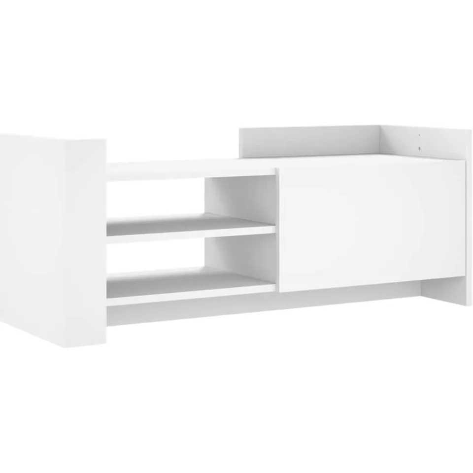 vidaXL Tv-meubel 100x35x40 cm bewerkt hout wit, foto 3