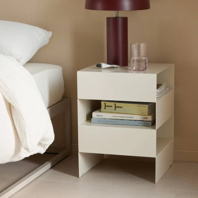 NOUS Living Level nachtkast beige, foto 2