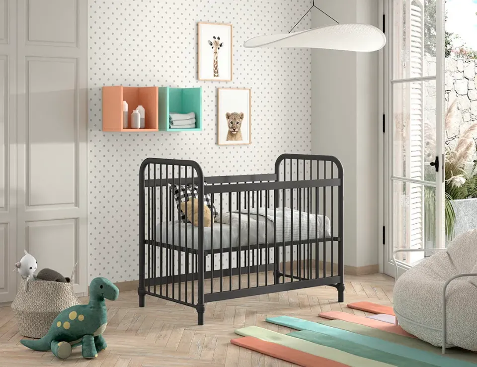 Babybed Jay zwart, foto 3