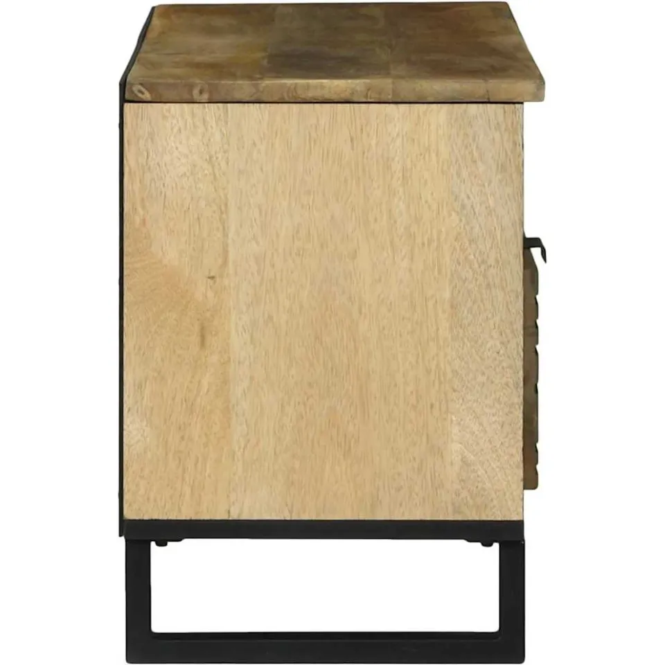 vidaXL TV Eenheden 100 x 33 x 46 cm Bruin, foto 3