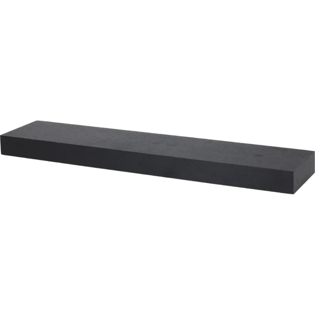 In & Out Deco Wandplank - Boekenplank - Kunststof - Met ledverlichting - 60 cm - onzichtbare ophanging zwart