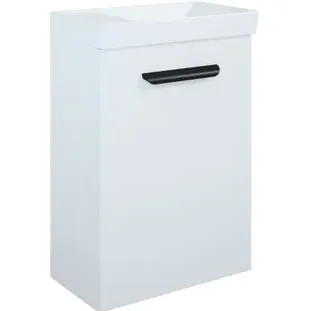 Elita Fonteinmeubelset Tall - Inclusief Wastafel - Softclose - Hoogglans Wit - 45x27,5x66cm