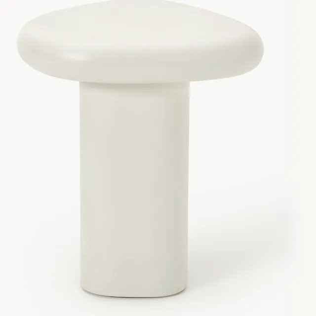 Westwing Collection In- & outdoor bijzettafel Anaya Beige