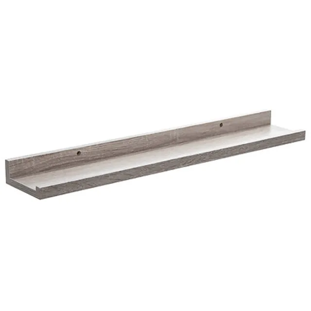5Five® Five foto wandplank Fixy - beige - eiken hout look - 58 x 10 x 4 cm