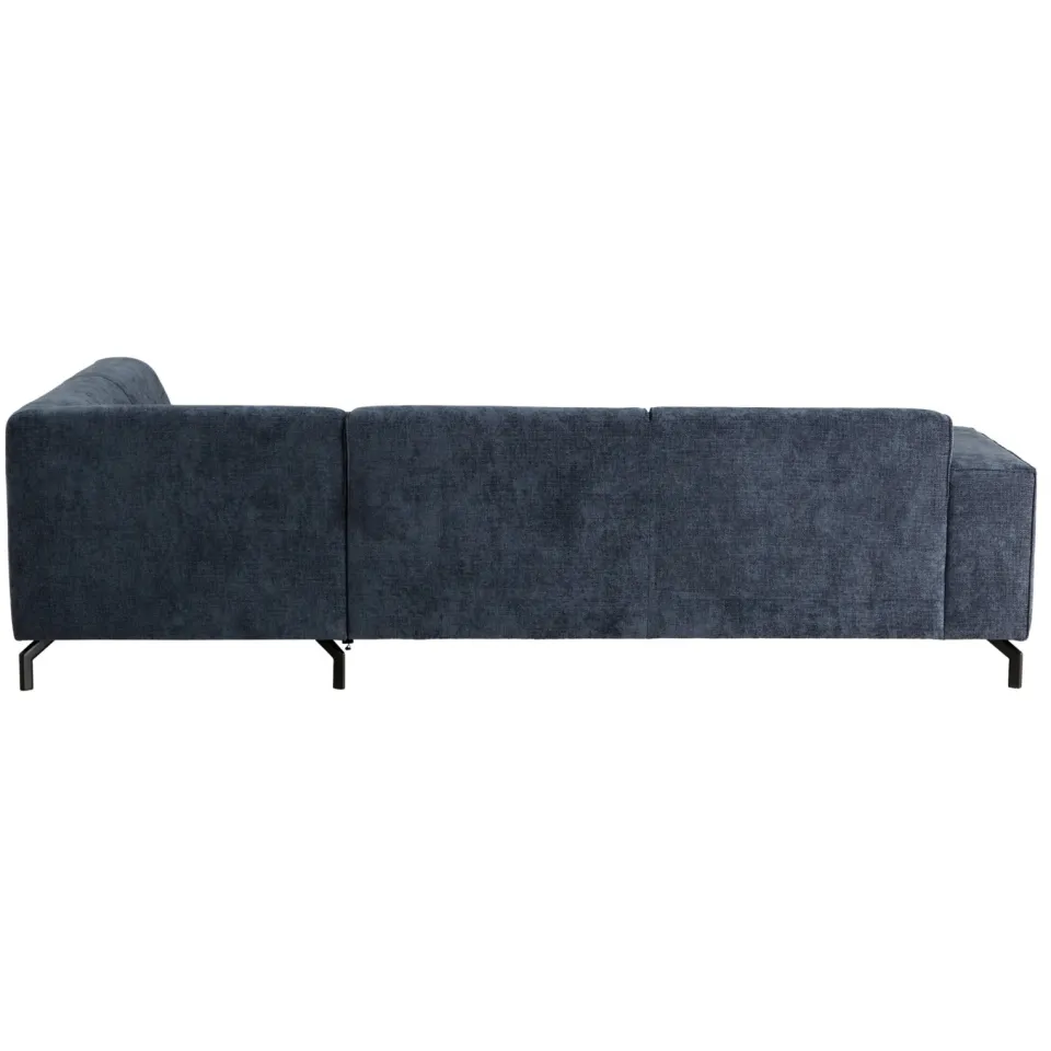 NOUS Living hoekbank rechts Brent blauw, foto 4