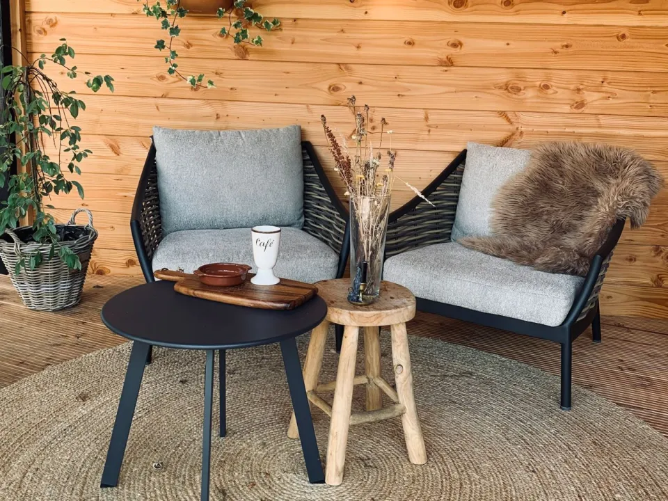 Apple Bee Milou lounge tuinstoel grijs, foto 5