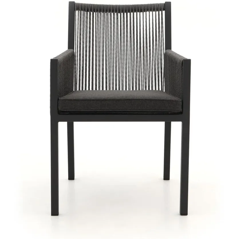 Manifesto Furniture Manifesto Rivola/Bresimo 330cm dining tuinset met bank 6-delig grijs, foto 5
