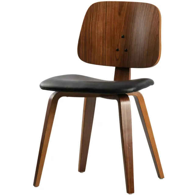 vtwonen Classic eetkamerstoel walnoot black/walnut