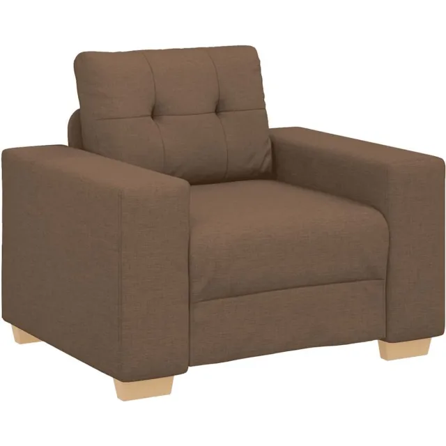 GranMaison Fauteuil - Relaxzetel - Relaxstoel - Relaxfauteuil - Stoel - Met armleuning - Voor één Persoon - Fluweel - Bruin