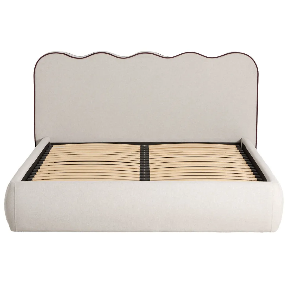 NOUS Living bed Talulah (140x200 cm) beige, foto 3