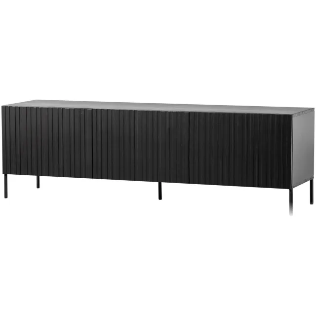 WOOOD Grand Gravure tv-meubel zwart black