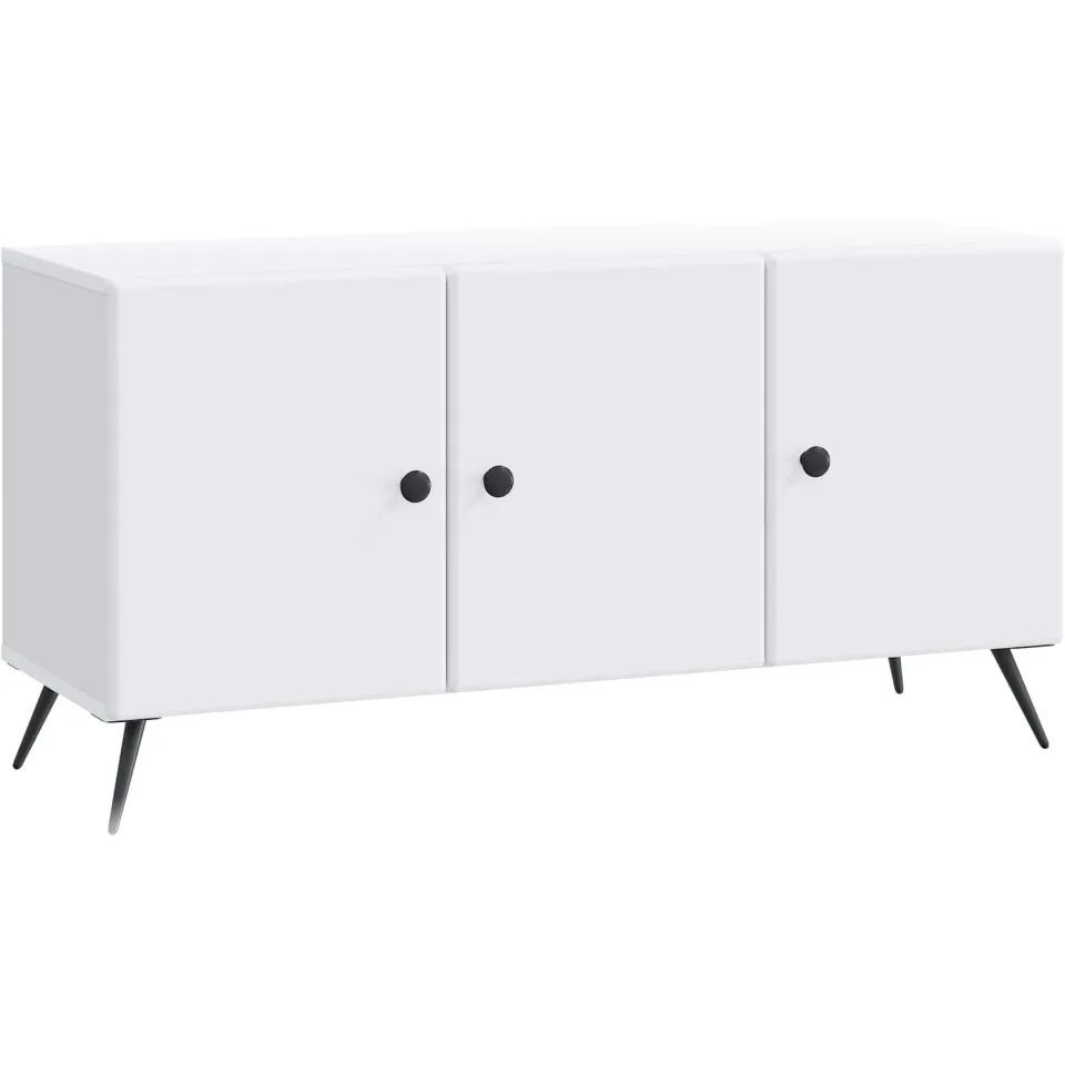 vidaXL TV-kast Wit 99 x 34,5 x 50 cm Bewerkt hout, foto 3