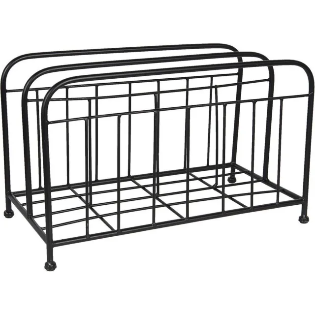 Clayre & Eef Tijdschriftenhouder 39x20x23 cm Bruin IJzer