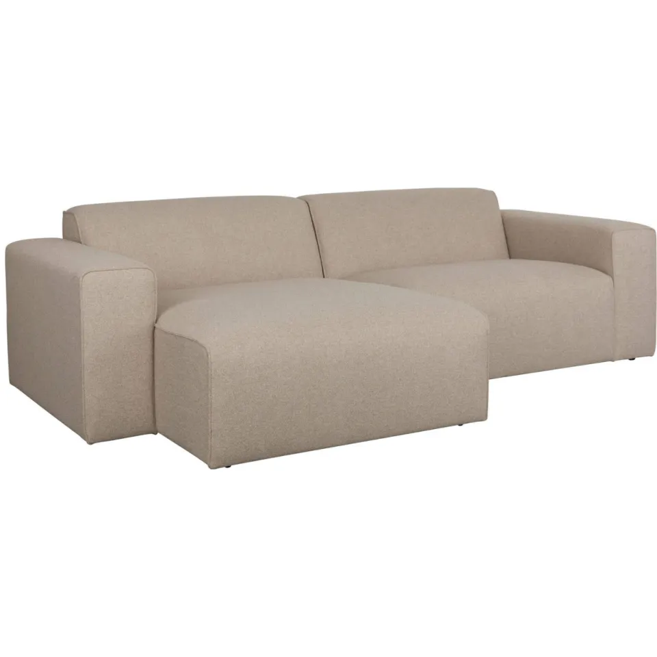 Zuiver hoekbank links Sofa Milka - cappuccino, foto 2