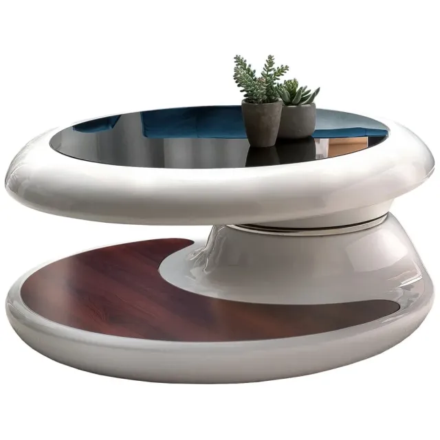 salontafel Esmaralda wit
