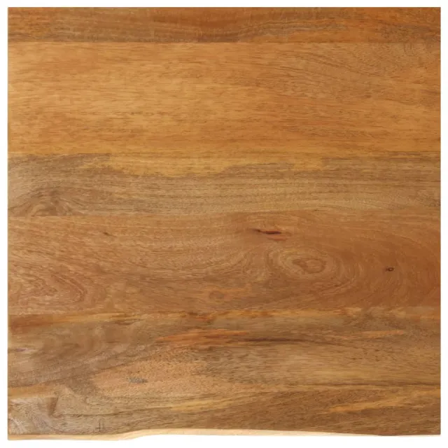 vidaXL Tafelblad met natuurlijke rand 60x60x2,5 cm massief mangohout bruin, foto 4