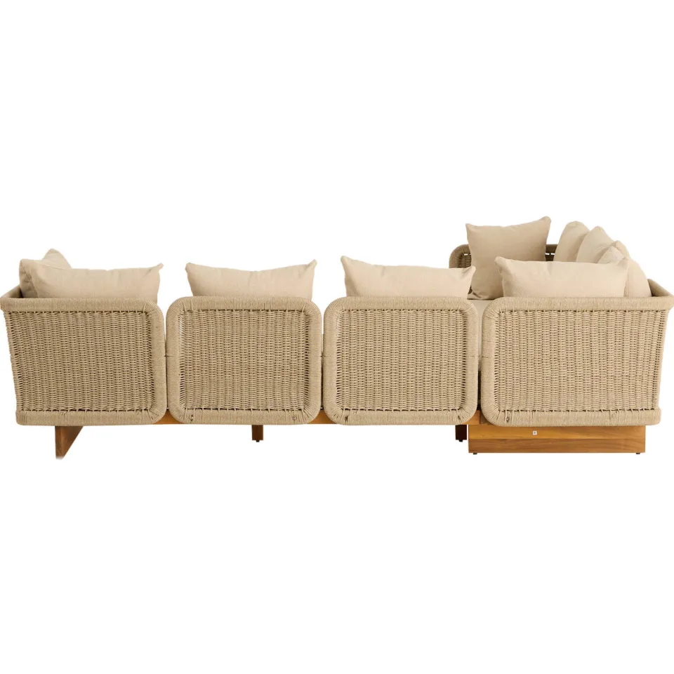 NOUS Garden Teramo hoek loungeset beige, foto 3