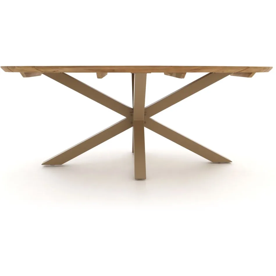 Hartman tuinmeubelen Hartman San Sebastian dining tuintafel 200x120x76cm taupe, foto 3