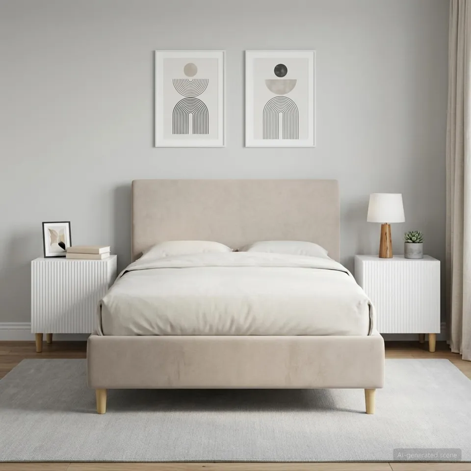 vidaXL Nachtkastje 2 st Hoogglans Wit 43 x 34,5 x 50 cm Bewerkt hout, foto 4