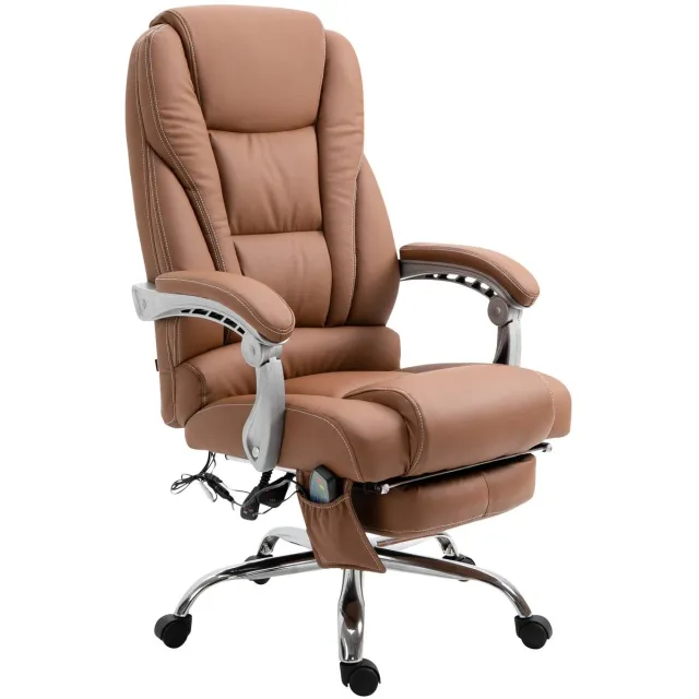 Luxe Comfort Bureaustoel - Verstelbaar - Lichtbruin licht bruin