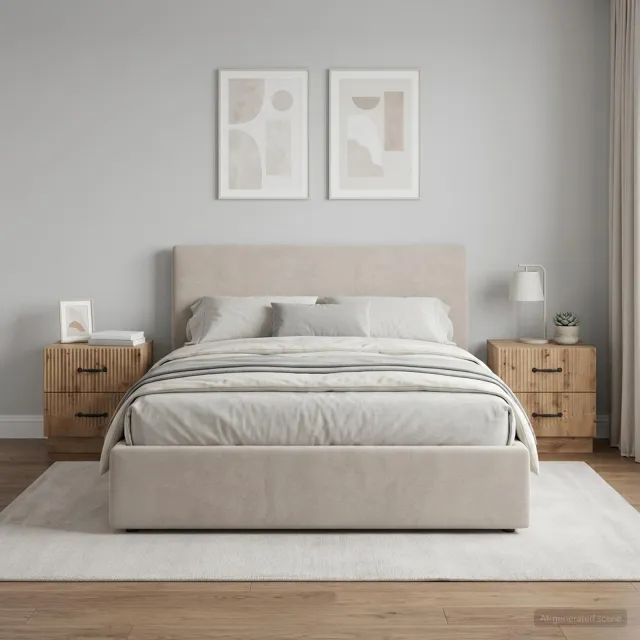 vidaXL Nachtkastje 2 st Artisanaal eiken 43 x 34,5 x 44,5 cm Bruin