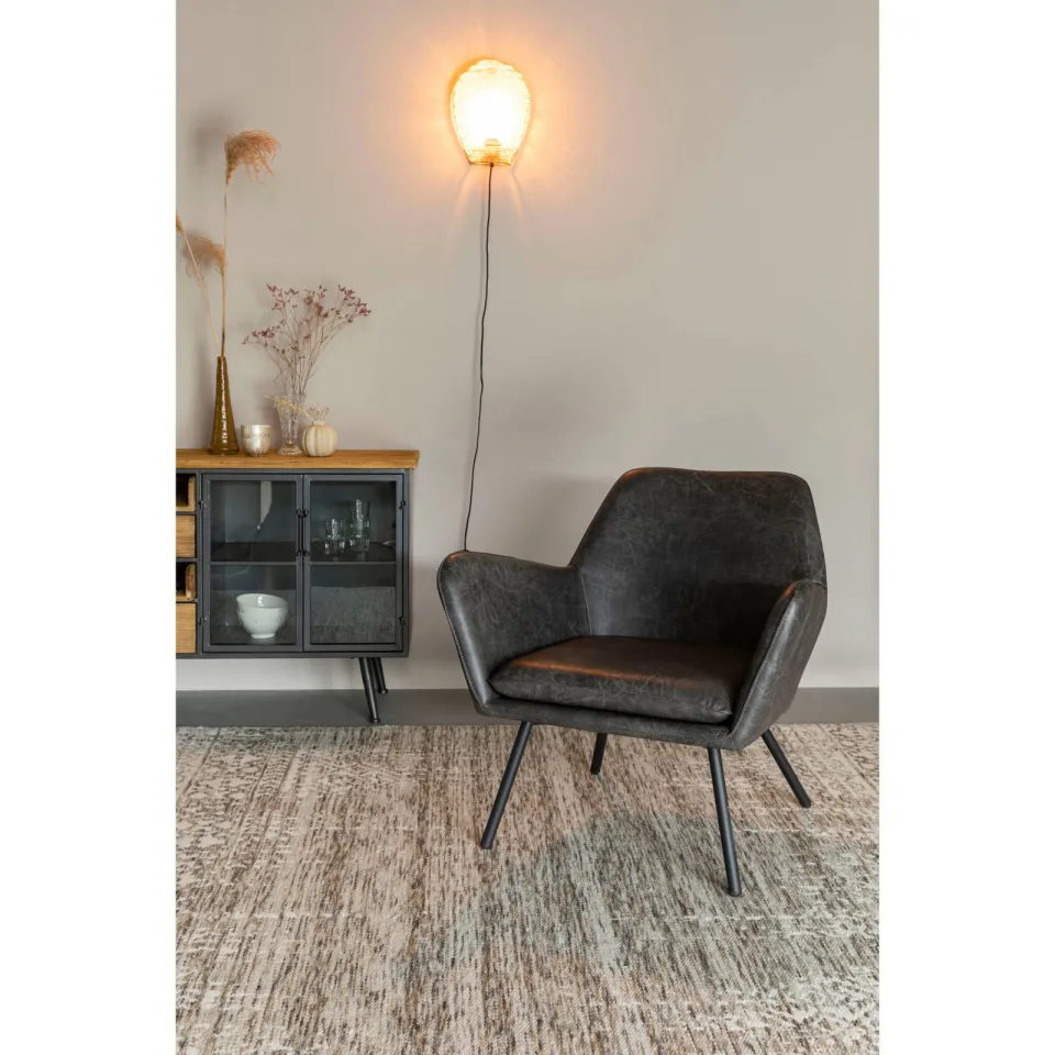 Housecraft Living fauteuil Bon Fauteuil Donkergrijs grijs, foto 5