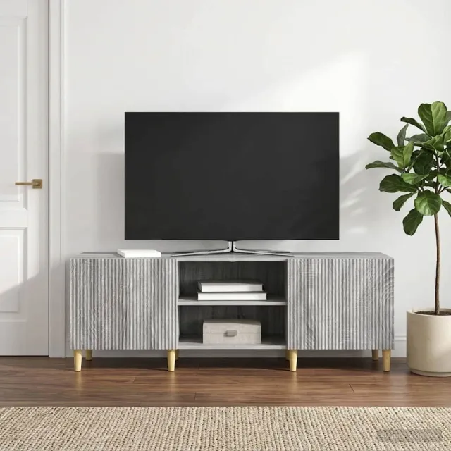 vidaXL TV-kast Grijs sonoma 150 x 31 x 50 cm Bewerkt hout