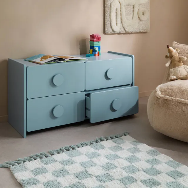 NOUS Kids dressoir Nobu blauw, foto 2