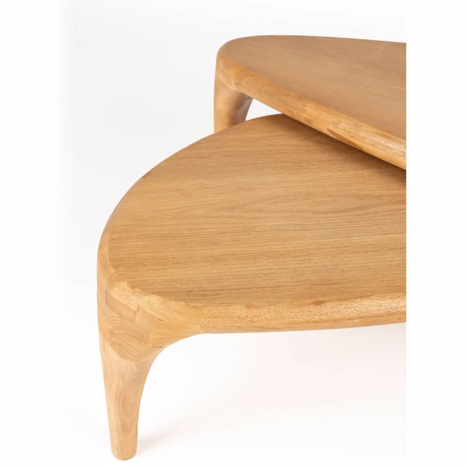 Zuiver salontafel Isla (set van 2) beige, foto 6