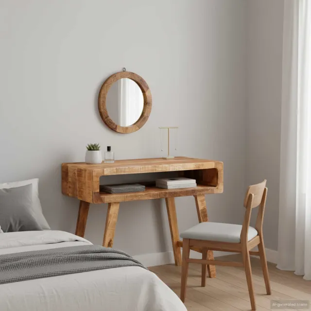 vidaXL Plafondtafel Bruin 90 x 76 x 45 cm Massief Mango Hout, foto 2